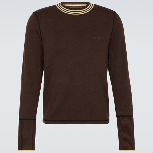 NWT adidas Wales Bonner Brown Wool Blend Sweater Size XS - Picture 1 of 4